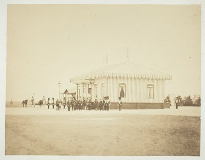 無題[役人と高官]、1857年。 作： Gustave Le Gray