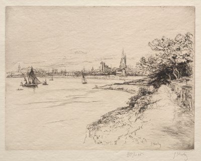 オルビニーの断崖 作： Gustave Leheutre