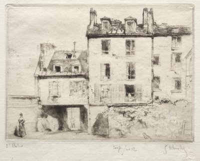 Rue Lacépède: Aciereur Cottens の心臓部 作： Gustave Leheutre