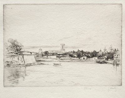 Le Petit St. Eloi、La Rochelle。 作： Gustave Leheutre