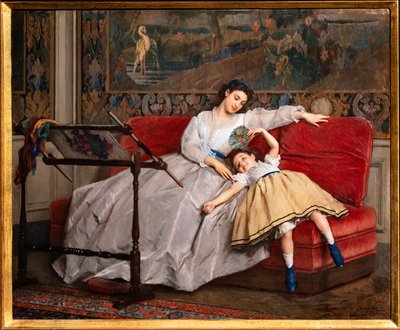 alegrias da maternidade 作： Gustave Léonard de Jonghe