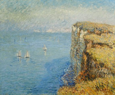 ノルマンディーの断崖。ノルマンディーの断崖、1901 作： Gustave Loiseau