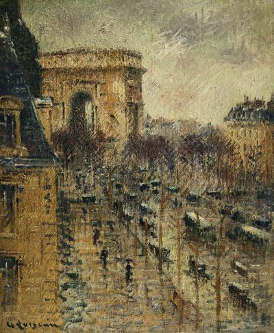凱旋門、1930〜1931年 作： Gustave Loiseau