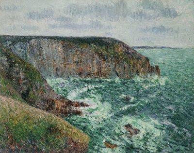 キャップフレエルでのラポワントデュジャー、1905年 作： Gustave Loiseau