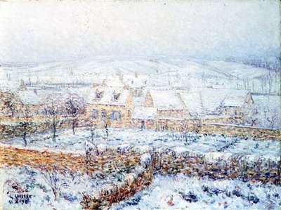 セーヌ川の谷 作： Gustave Loiseau