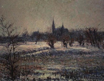 ホワイトフロスト 作： Gustave Loiseau