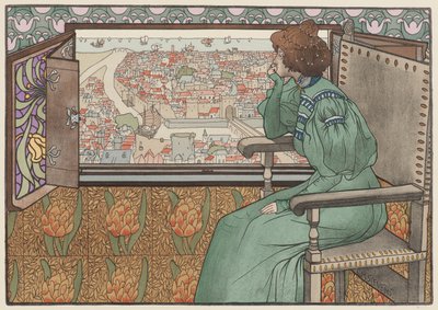 Solveig、1897年頃。 作： Gustave Max Stevens