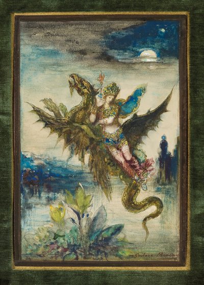 東洋の夢またはペリ、1881年頃 作： Gustave Moreau