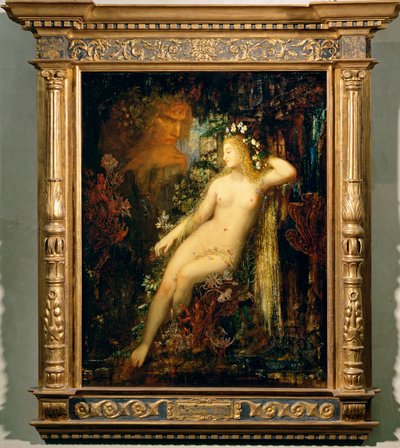 女性ヌード（キャンバスに絵画） 作： Gustave Moreau
