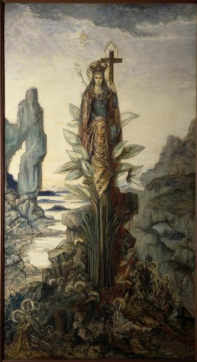 神秘的な花 作： Gustave Moreau