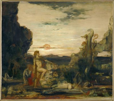 ヘラクレスとLernaean Hydra 作： Gustave Moreau