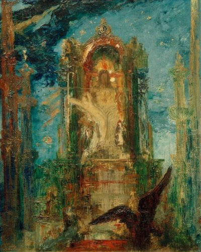 木星とセメレ 作： Gustave Moreau