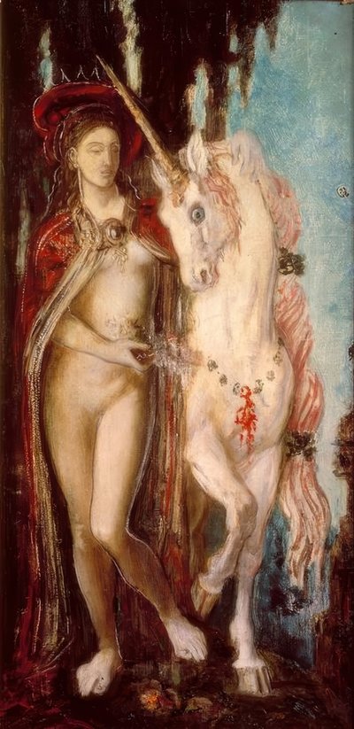ユニコーン 作： Gustave Moreau