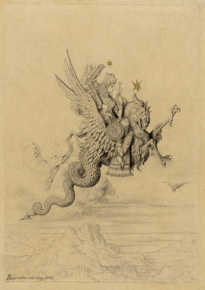 ラ・ペリ（神話の主題） 作： Gustave Moreau