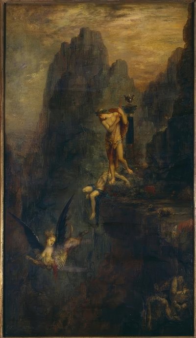 推測されたスフィンクス 作： Gustave Moreau
