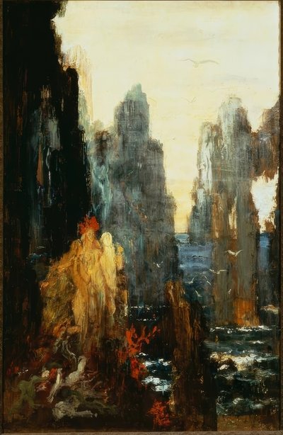 人魚 作： Gustave Moreau