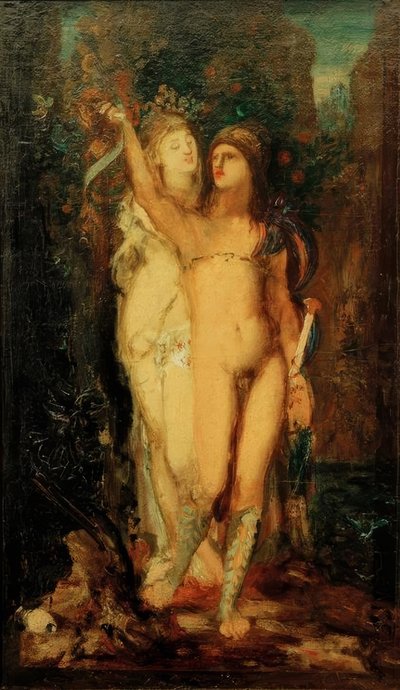 メデアとジェイソン 作： Gustave Moreau