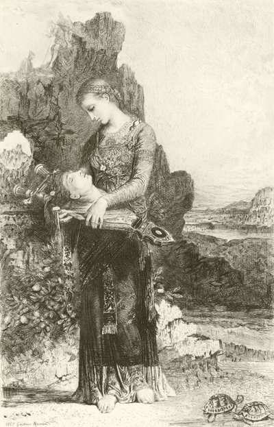 オルフェウス（彫刻） 作： Gustave Moreau