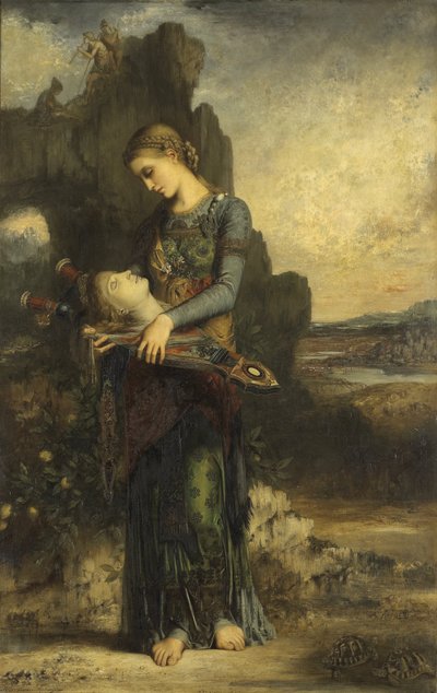フランス語：Orphée オルフェウス 作： Gustave Moreau