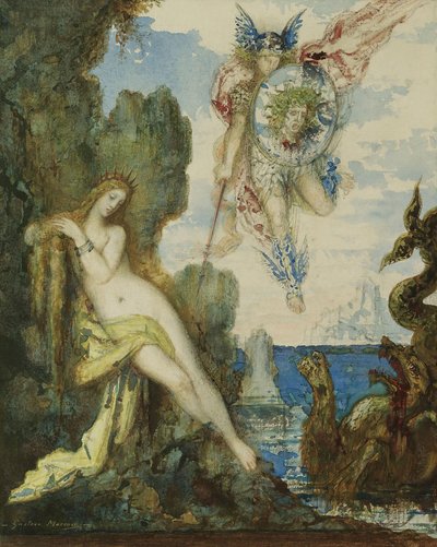 ペルセウスとアンドロメダ、1882年。 作： Gustave Moreau