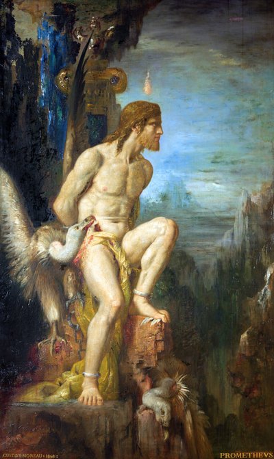 プロメテウス 作： Gustave Moreau