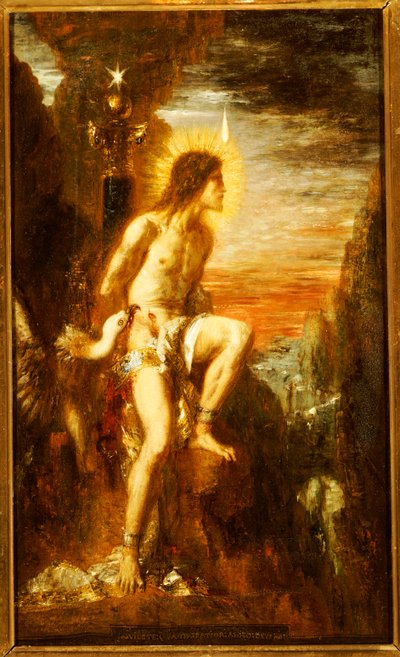 プロメテウスバウンド 作： Gustave Moreau