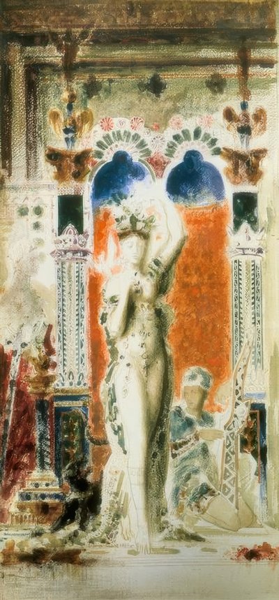 サロメを踊る 作： Gustave Moreau