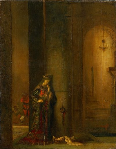刑務所でのサロメ 作： Gustave Moreau