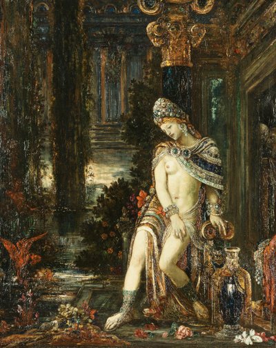 スザンナと長老、1895年頃 作： Gustave Moreau