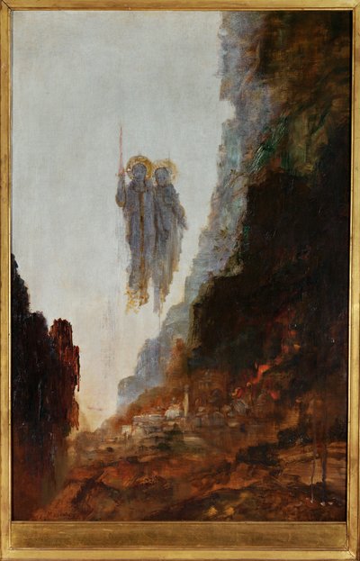 ソドムの天使たち 作： Gustave Moreau
