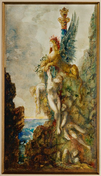 勝利のスフィンクス 作： Gustave Moreau