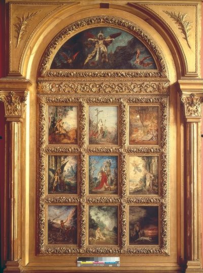 人道の生活 作： Gustave Moreau