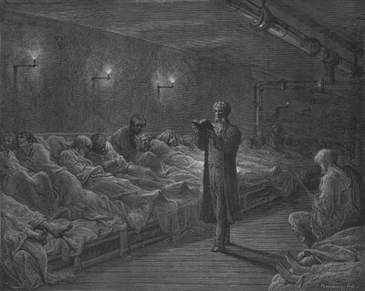 世俗的な説教者 作： Gustave after Dore