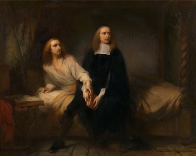 囚われの身となったデ・ウィット兄弟 作： GustaveまたはGustaaf Wappers