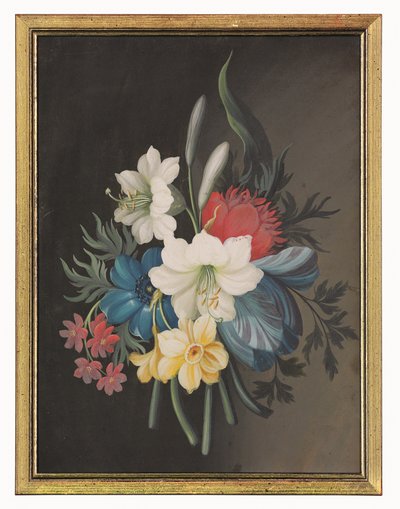花束の静物 作： Gustavus Hamilton