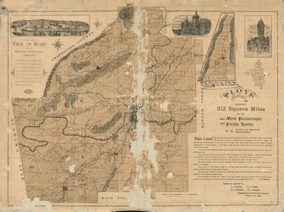 ジョージア州フロイド郡は、最も絵になる肥沃な土地で512平方マイルに及び、チェロキー・インディアンが州に譲り受けた。 作： Guy Beauman