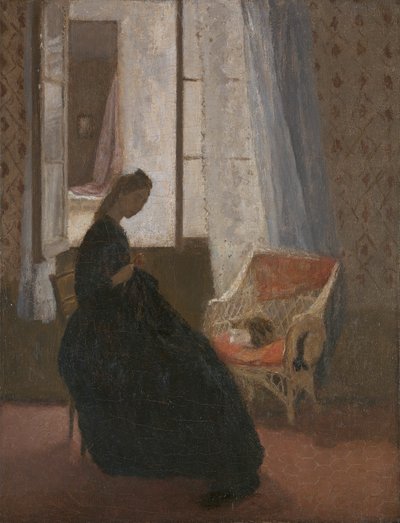 法廷の商工会議所 作： Gwen John