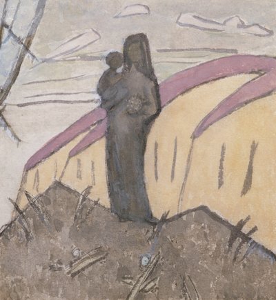 マドンナと子供 作： Gwen John