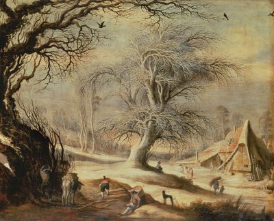 冬の風景 作： Gysbrecht Lytens or Leytens