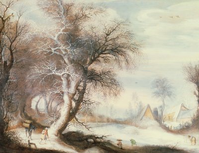 冬の風景 作： Gysbrecht Lytens or Leytens