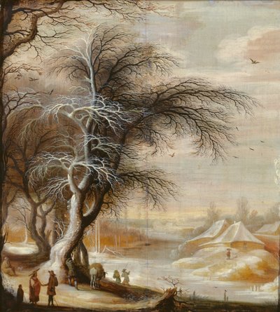 冬の風景 作： Gysbrecht Lytens or Leytens
