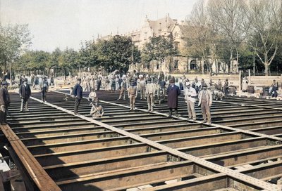 1896-17年 鉄道 アリーナ道路 クロシュ・ギョルジュ2（カラー） 作： ジェルジ・クロシュ