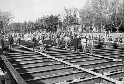 1896-17 鉄道 アリーナ道路 ギョルジ・クレシュ 2 作： ジェルジ・クロシュ