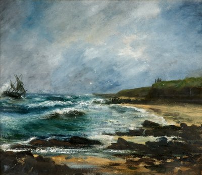 Venäläisen ketchin Julerneckin hylky Marsden Cliffsin edustalla 作： H.C.B. Scott