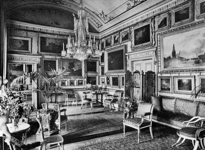 ピカデリールーム、アプスリーハウス、1908年。 作： HN King