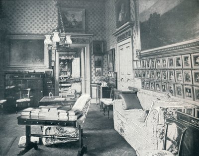 バッキンガム宮殿の王子コンソート更衣室、1899年、1901年 作： HN King