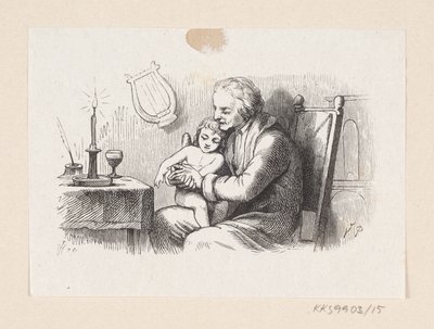 H.C.の「The Naughty Boy」のイラスト。 アンデルセン「おとぎ話と物語」第1巻 作： H.P. Hansen