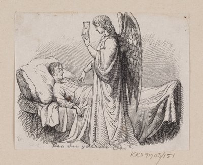 H.C.の「最後の日」のイラストです。 アンデルセン「おとぎ話と物語」第2巻 作： H.P. Hansen