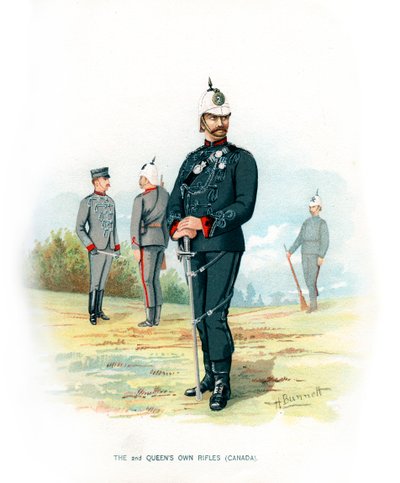 第2クイーンズオウンライフルカナダ、c1890。 作： H. Bunnett