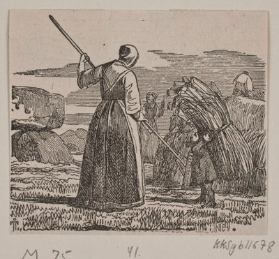 「助産師とトロール」の挿絵 作： H. C. Henneberg